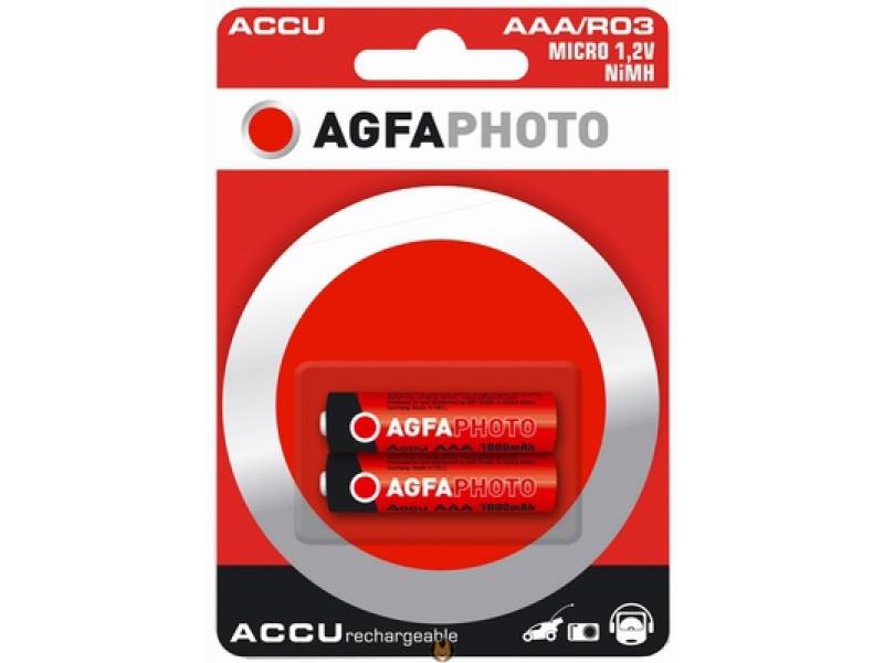 AgfaPhoto Akku Value Energy AAA HR03 900mAh 2St. - 131-802824