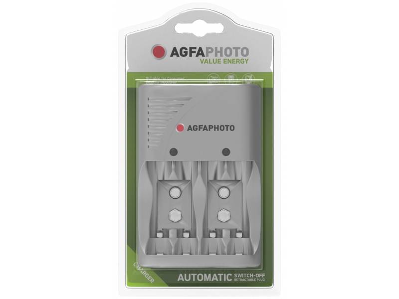 AgfaPhoto Ladegerät Value Energy für AA/AAA/9V 1St. - 140-849959