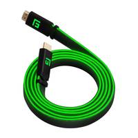 Floating Grip HDMI Kabel High Speed 8K/60Hz LED 3.0m grün - FG-HDMILED-300-GREEN