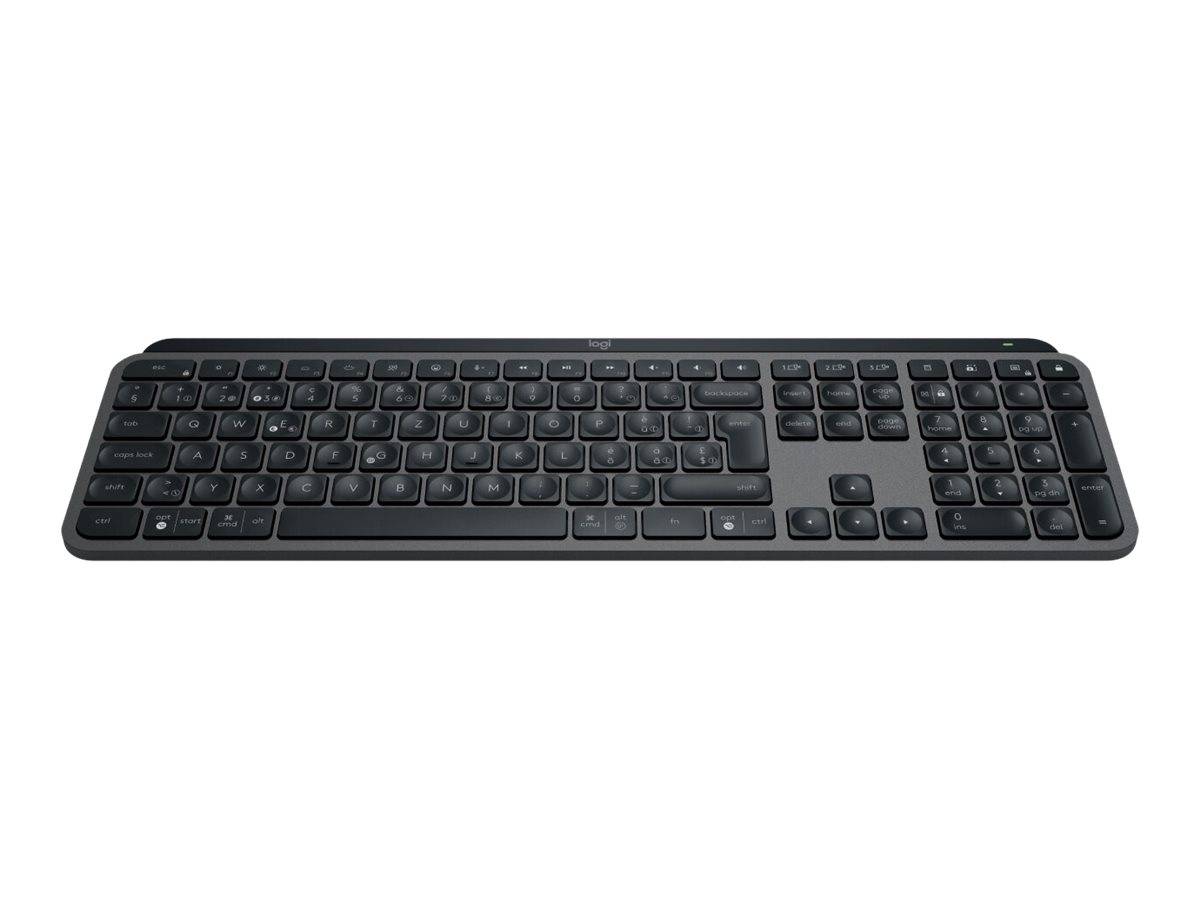 NL Logitech MX Keys S Wireless Keyboard Graphite w/PR USL - 920-011589