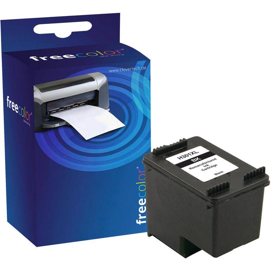 Freecolor Patrone HP 301XL black remanufactured - K20647F7