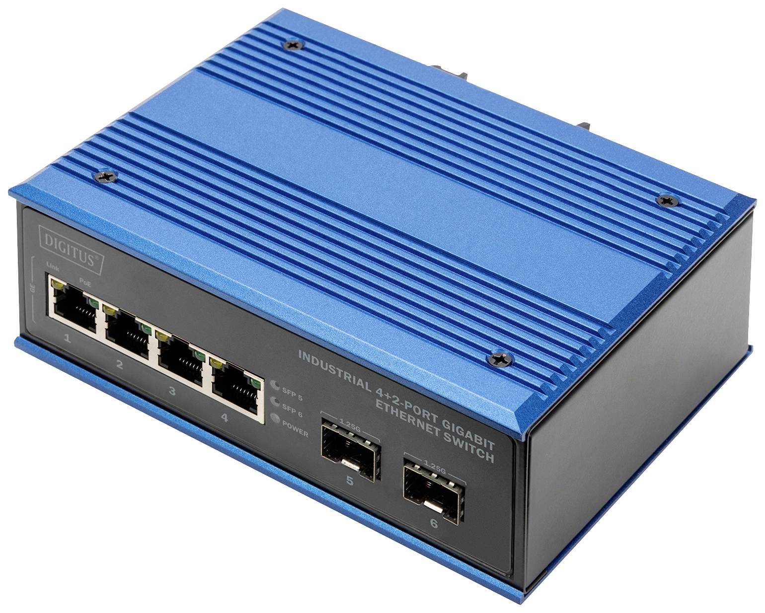 DIGITUS Switch 4+2 -Port Gigabit  Ethernet