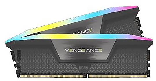 DDR5 32GB PC 5600 CL40 CORSAIR KIT (2x16GB) VENGEANCE RGB g retail - CMH32GX5M2B5600Z40