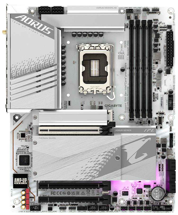 Gigabyte Z790 A Elite AX ICE (Z790,S1700,ATX,DDR5) - Z790 A ELITE AX ICE