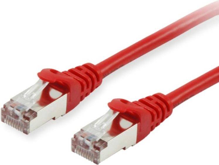 Equip Patchkabel Cat6 S/FTP 2xRJ45 0.15m rot LSZH Equip 615521 (BILD1)