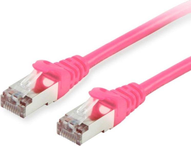 Equip Patchkabel Cat6 S/FTP 2xRJ45 50.00m pink LSZH 615587 (BILD1)