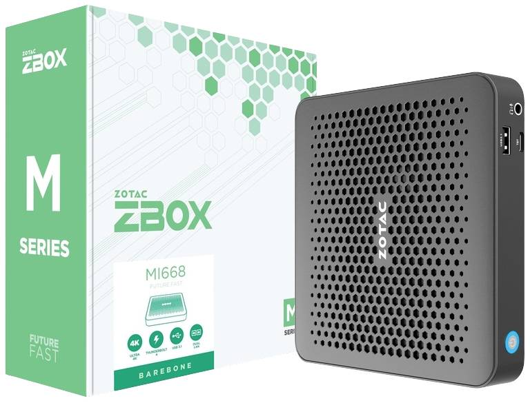 Zotac ZBOX-MI668-BE i7-1360P Intel DDR5 HDMI DP - ZBOX-MI668-BE