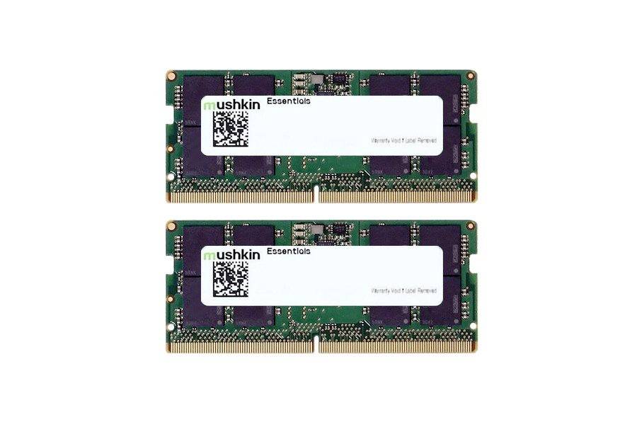 SO DDR5 64GB PC 4800 CL40 (2x32GB) Mushkin Essentials 1,1V intern - MES5S480FD32GX2