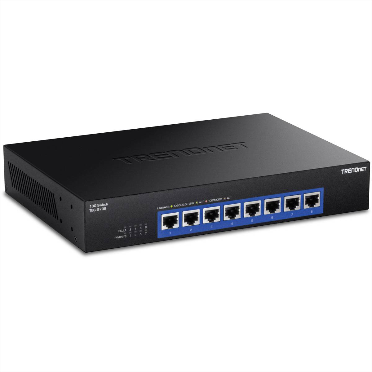 TRENDnet 8-Port 10G Switch - TEG-S708