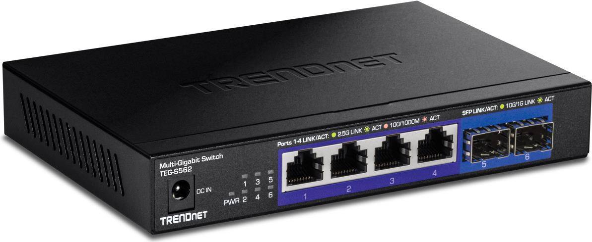 TRENDnet 6-Port Multi-Gig Switch - TEG-S562