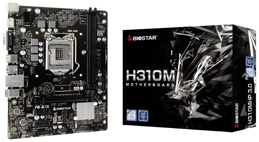 Biostar H310MHP 3.0 (H310,S1151,mATX,DDR4) - H310MHP 3.0