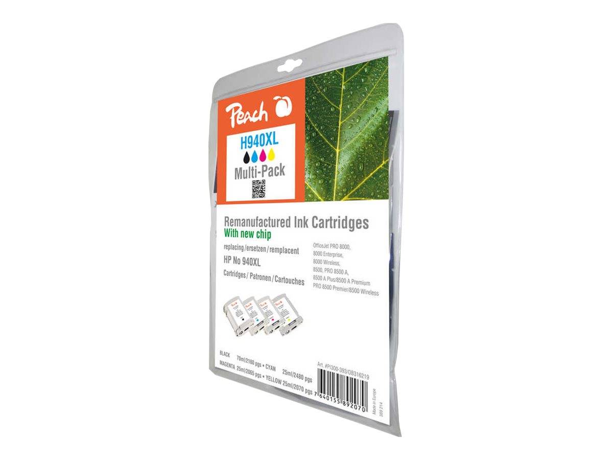 Peach Patrone HP No.940 XL MultiPack remanufactured - PI300-393