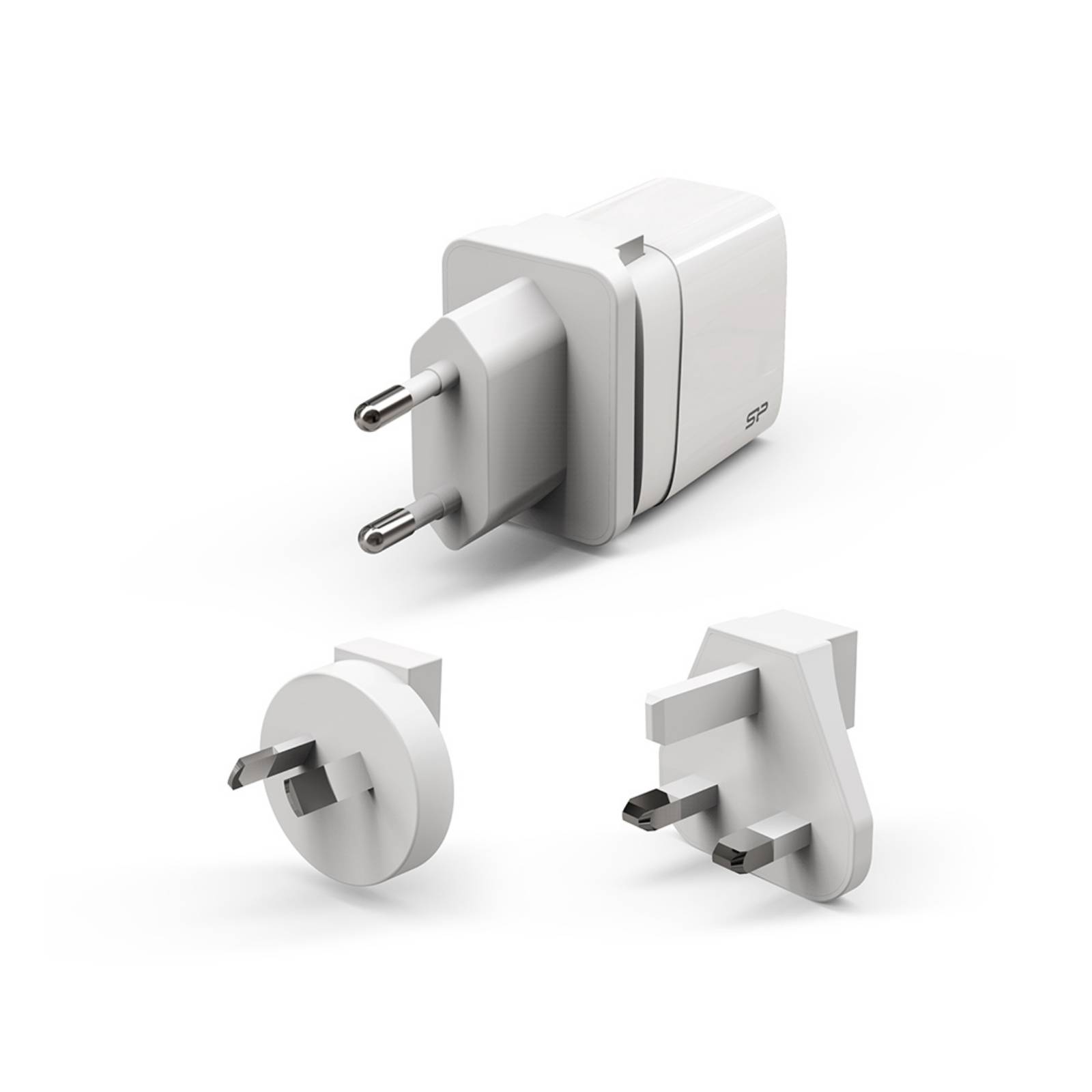 Silicon-Power Ladegerät Wall Charger QM16 20W USB/Typc Whi - SP20WASYQM162PAW