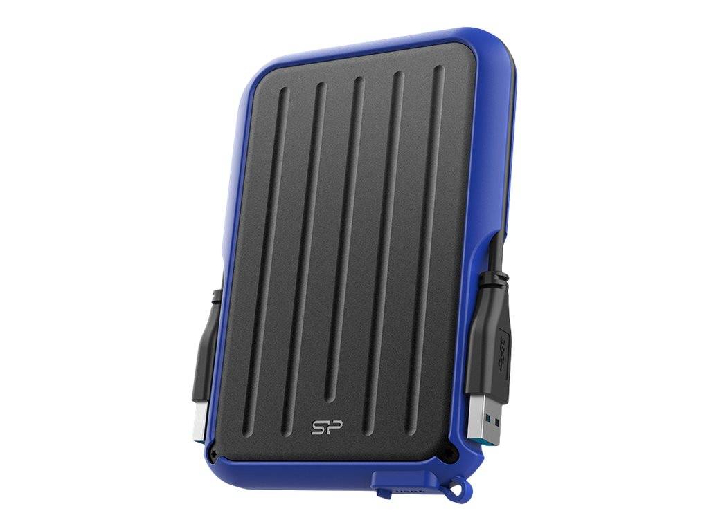 Silicon Power 6.3cm (2.5) 1TB USB3.2 A66 Shockproof Blue - SP010TBPHD66SS3B