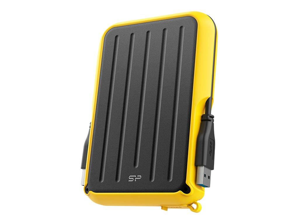 Silicon Power 6.3cm (2.5) 4TB USB3.2 A66 Shockproof Yellow - SP040TBPHD66LS3Y