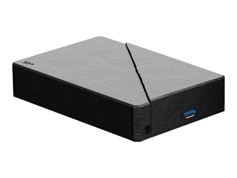 Silicon Power 8.9cm (3.5) 6TB USB3.2 Stream-S07 Black EU - SP060TBEHDS07C3K