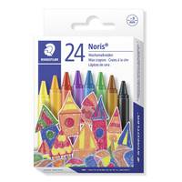 4007817102244 - STAEDTLER Wachsmalkreide Noris 24er-Set im Kartonetui 8mm retail