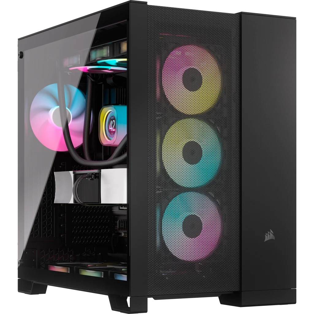 CORSAIR Geh Midi 6500X (Tempered Glass) Black - CC-9011257-WW