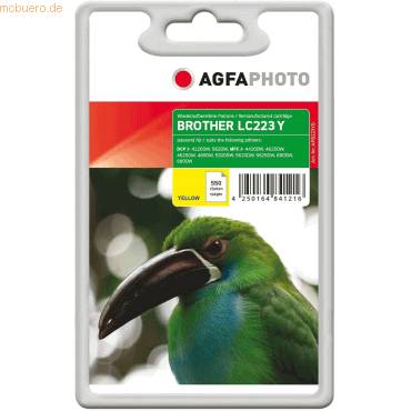 Agfa Photo APB223YD, Patronen Brother, AgfaPhoto Patrone APB223YD (BILD1)