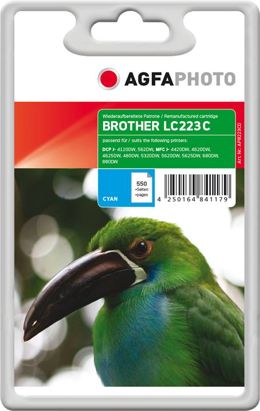 Agfa Photo APB223CD, Patronen Brother, AgfaPhoto Patrone APB223CD (BILD1)