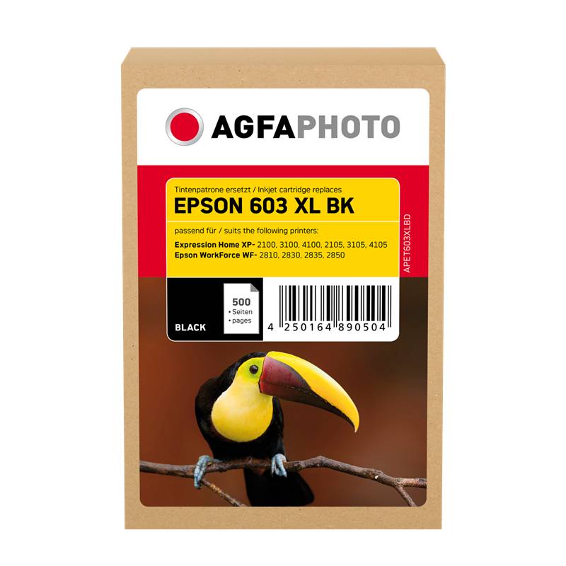 4250164890504 - AgfaPhoto Patrone Epson APET603XLBD ers 603XL black