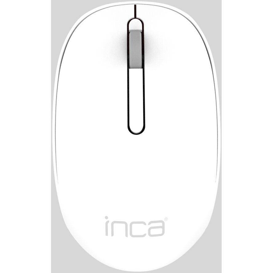 INCA Maus IWM-241RB 1200 DPI,CANDY DESIGN 3D Weiß, 2,4GHz - IWM-241RB