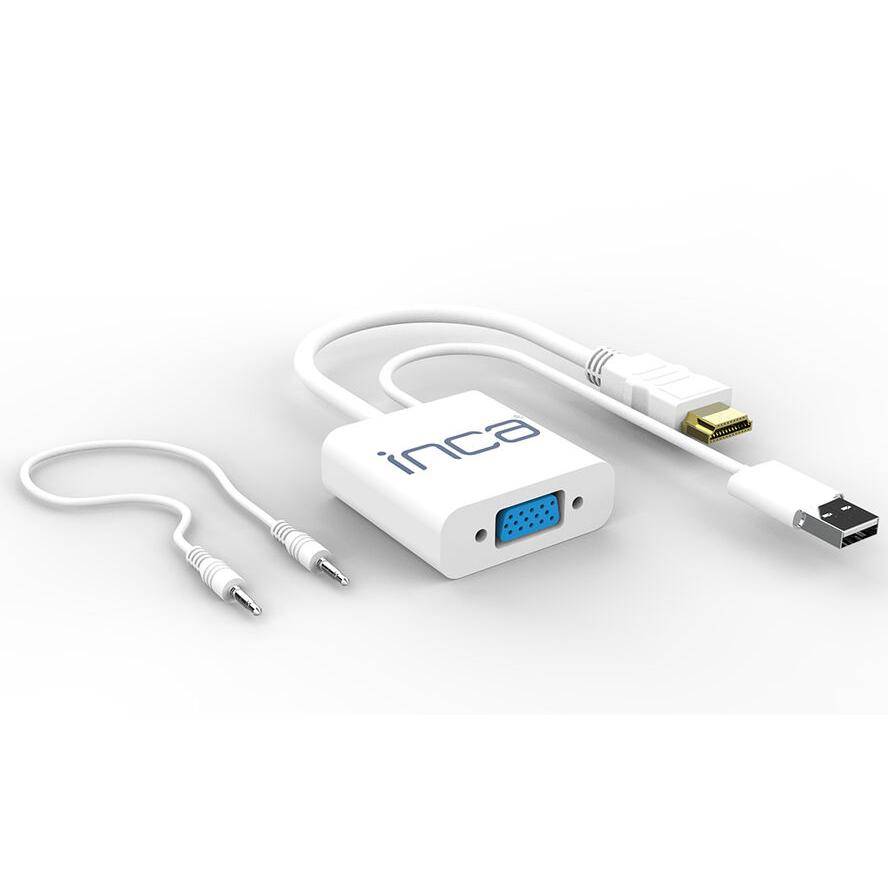 INCA Adapter IVTH-01 HDMI auf VGA(+USB und Audiokabel) - IVTH-01