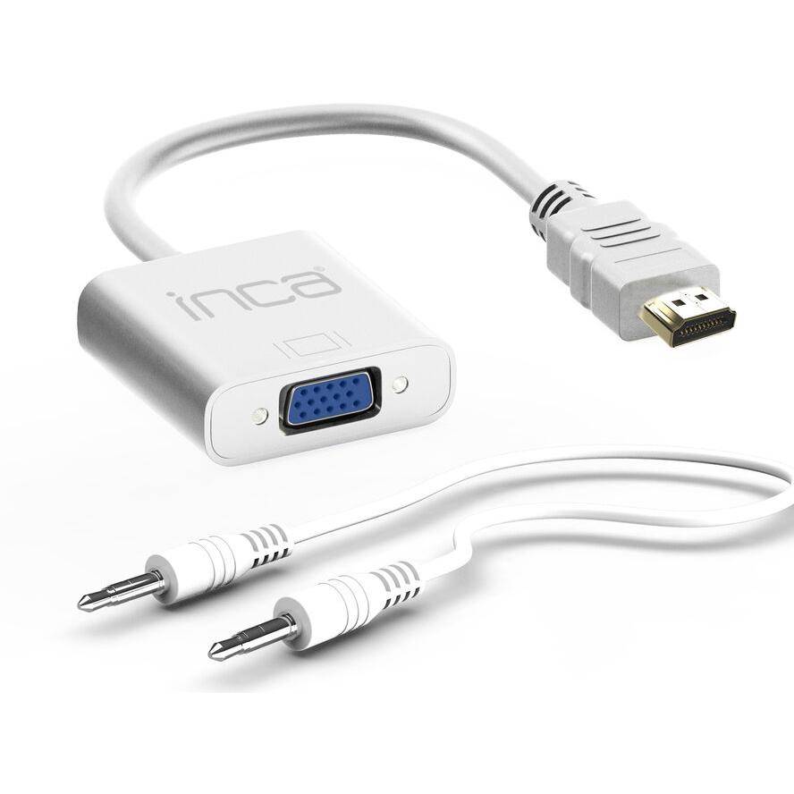 INCA Adapter IHTVJ-7   HDMI > VGA St. + USB Audio 1080p