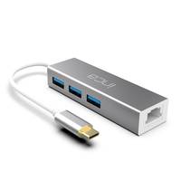 INCA Adapter ITPC-3T Typ C > 3XUSB-A, 1xRJ45, 1000mbps - ITPC-3T