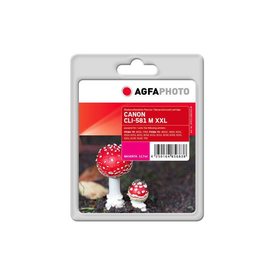 AgfaPhoto Patrone Canon APCCLI581XXLM ers. CLI-581MXXL magen - APCCLI581XXLM