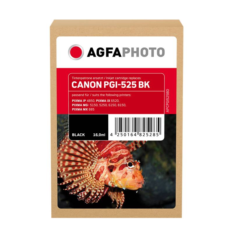 AgfaPhoto Patrone Canon APCPGI525BD ers. PGI-525PGBK black - APCPGI525BD