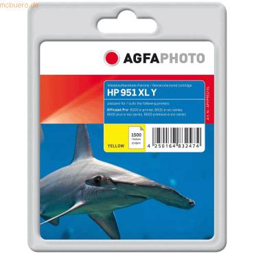 AgfaPhoto Patrone HP APHP951YXL N0.951XL CN048AE yellow remanufactured - APHP951YXL