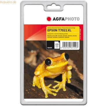 AgfaPhoto Patrone Epson APET702BD ers.T7021 XL black remanufactured - APET702BD