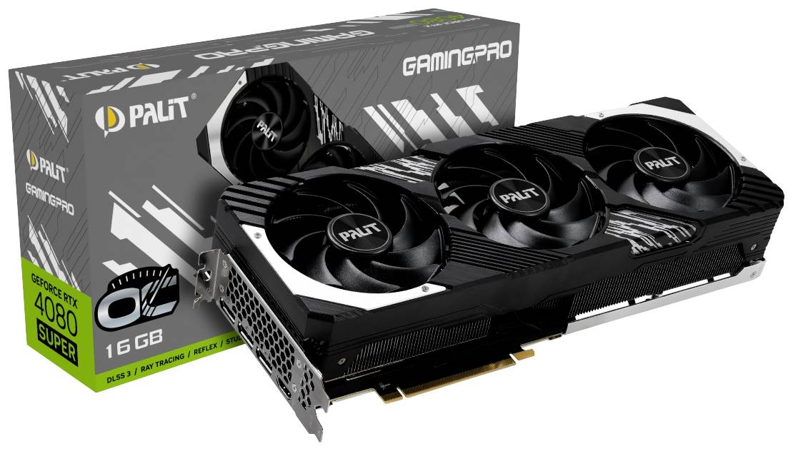 Palit RTX4080 Super GamingPro OC 16GB GDDR6X HDMI 3xDP - NED408ST19T2-1032A