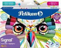 Pelikan Textmarker Signal farbig sortiert 16 St. - 825078