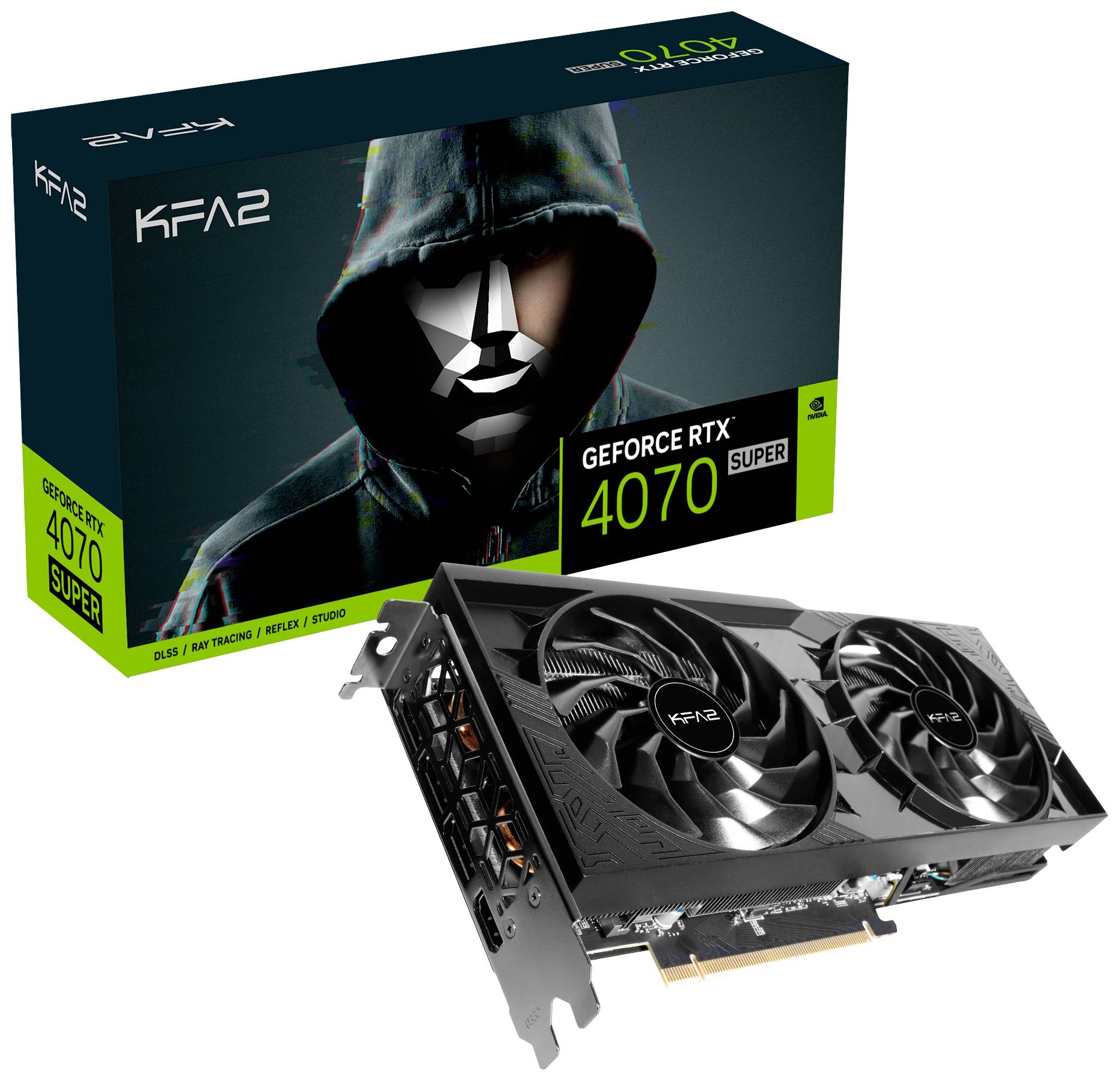 KFA2 47SOM7MD9PSK, Grafikkarten NVIDIA, KFA2 RTX4070 2X  (BILD1)