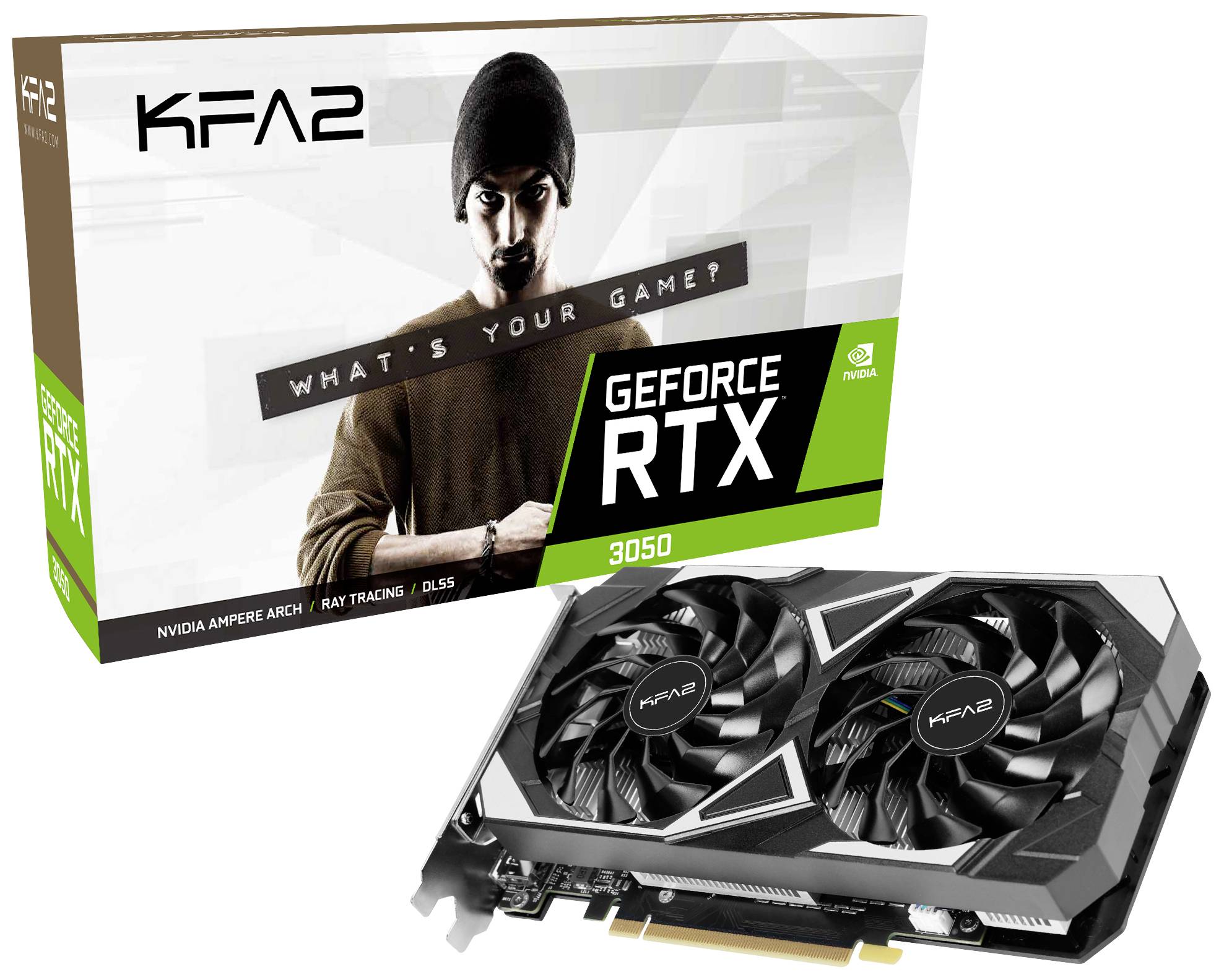 KFA2 35NRLDMD9OEK, Grafikkarten NVIDIA, KFA2 RTX3050 EX  (BILD1)