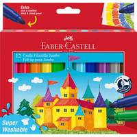 FABER-CASTELL Filzstift Jumbo Super Washable 12er - 154311