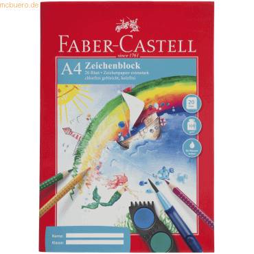 FABER-CASTELL Zeichenblock A4 - 212046