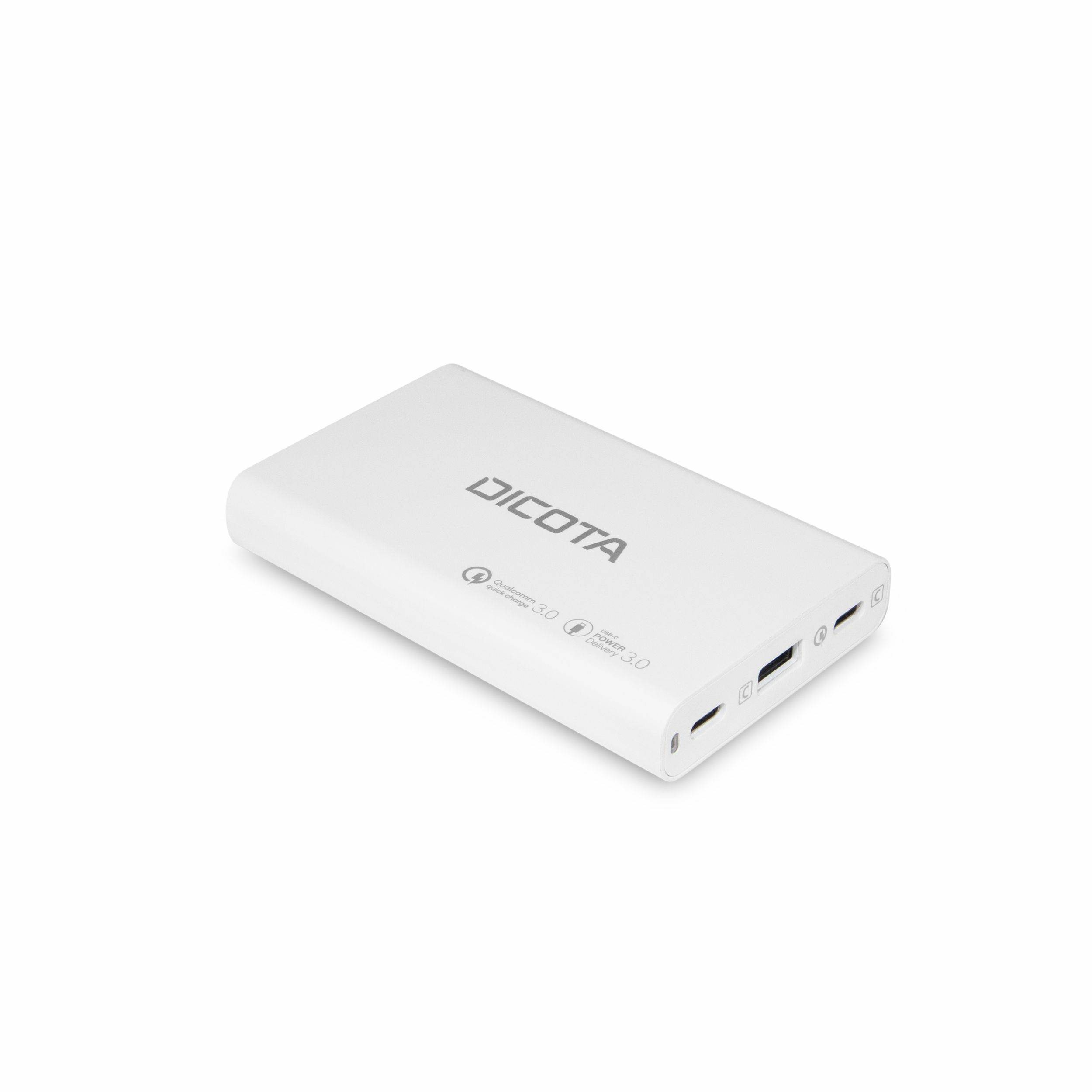 Dicota Desktop 3-Port Charger (65W) white - D32056