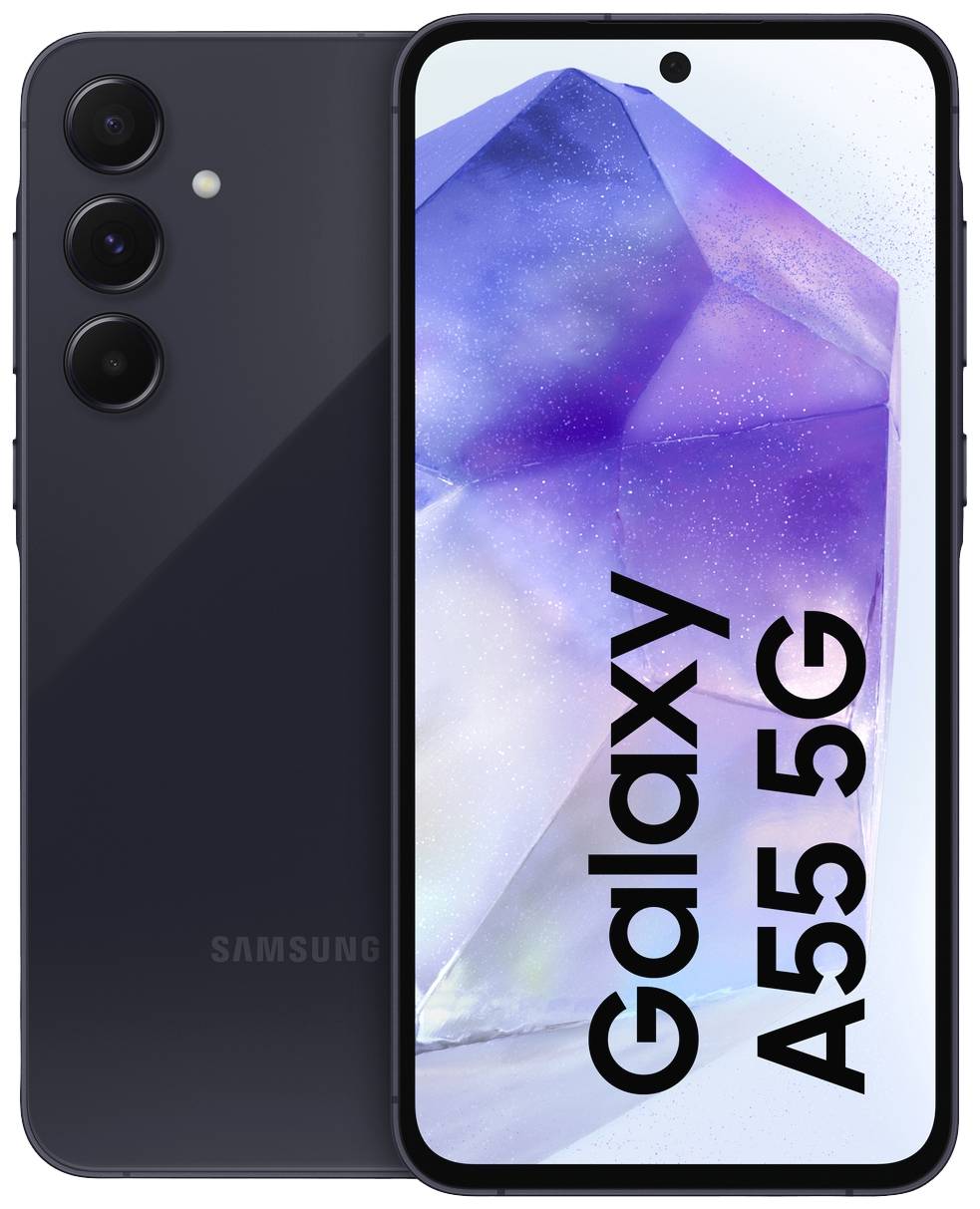 Samsung Galaxy A55 128GB Dark Blue 6.6 5G (8GB) DE Model Android - SM-A556BZKAEUB