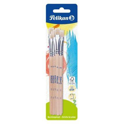 Pelikan Pinsel S613F/B/10 sort. - 720409