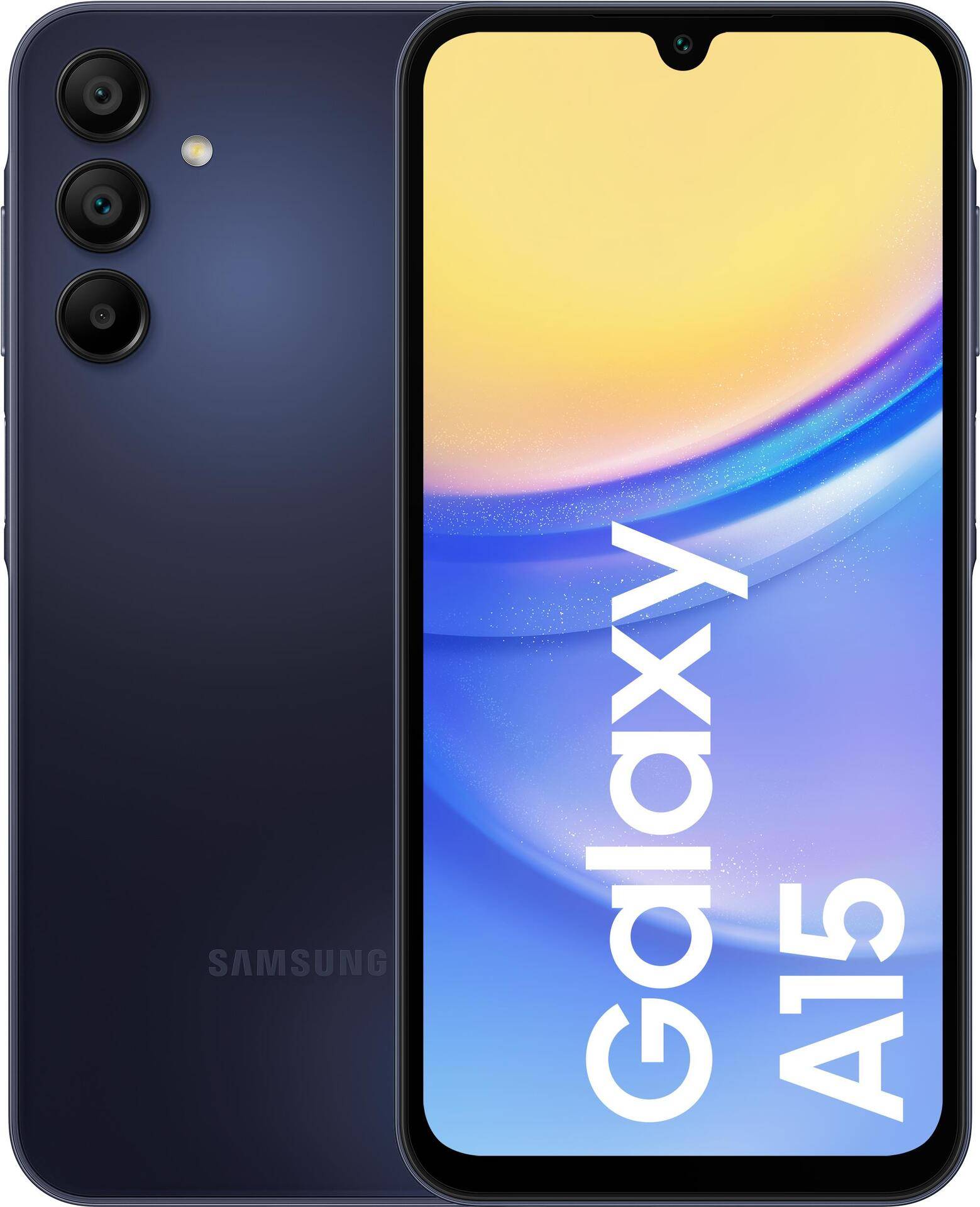 Samsung Galaxy A15 128GB Blue Black 6.6 (4GB) EU Model Android - SM-A155FZKDEUE