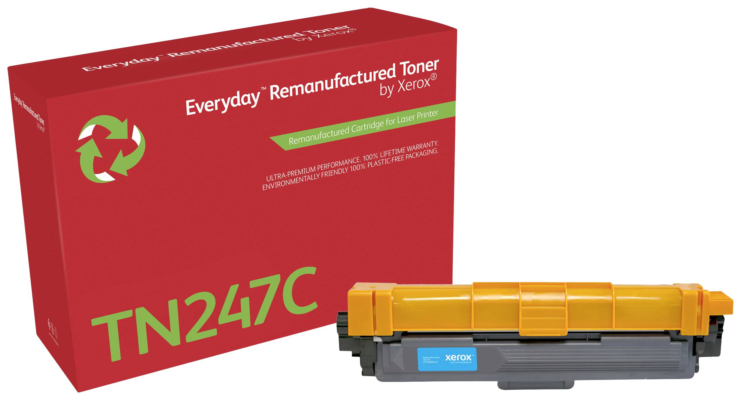 Xerox Toner Everyday Brother TN247C Cyan Remanufactured