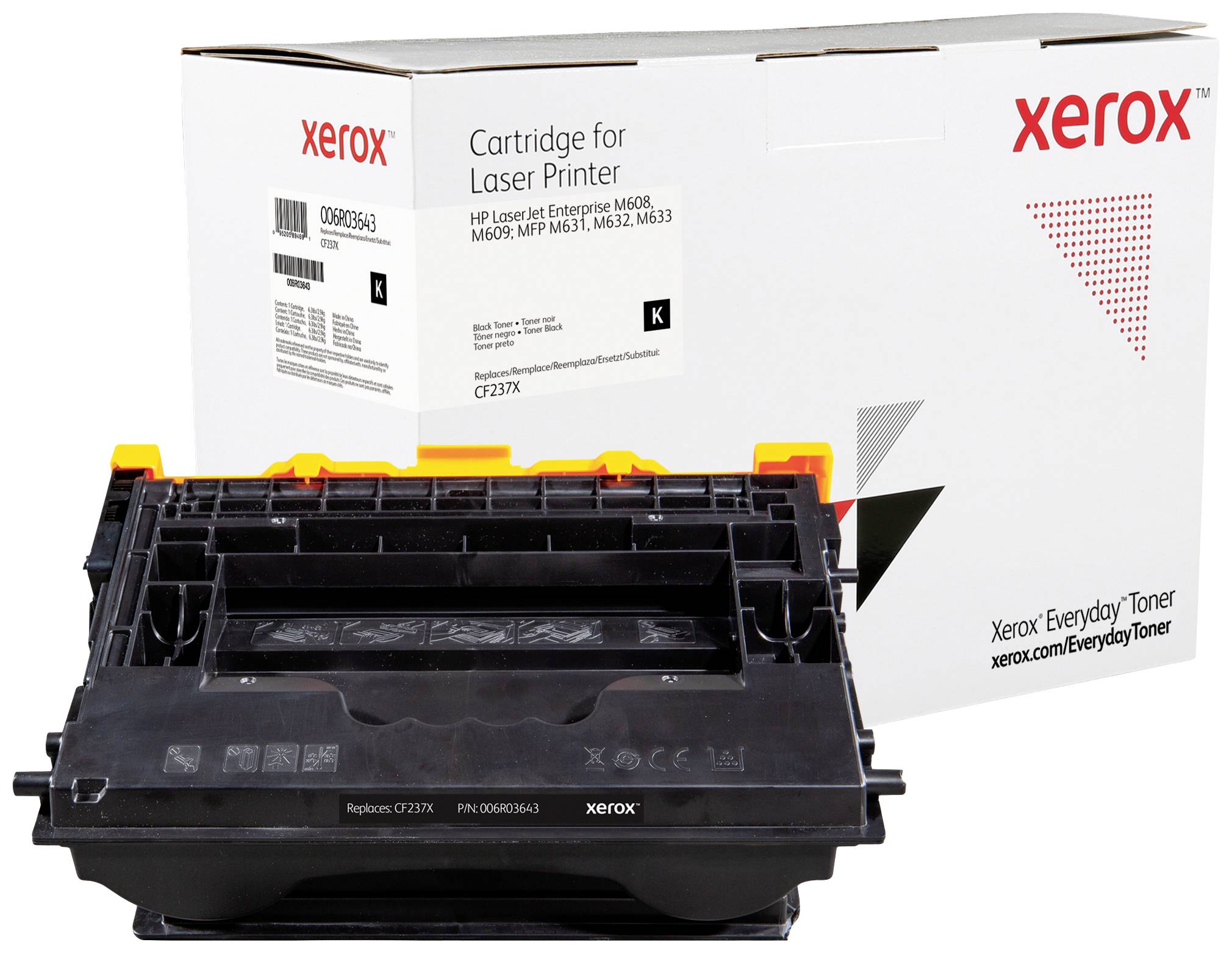 Xerox Toner Everyday HP 37X (CF237X) Black - 006R03643