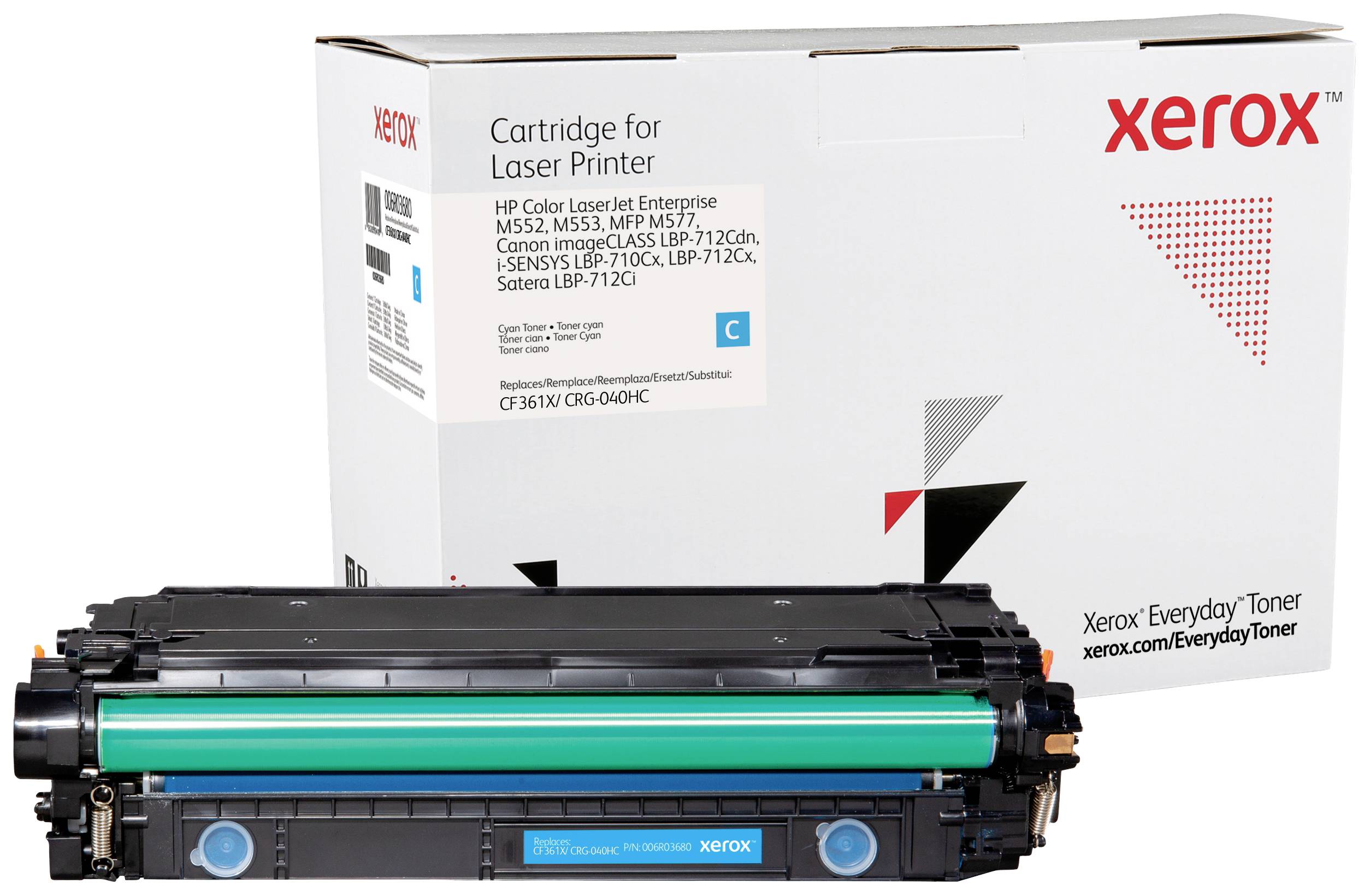 Xerox Toner Everyday HP 508X (CF361X) Cyan - 006R03680