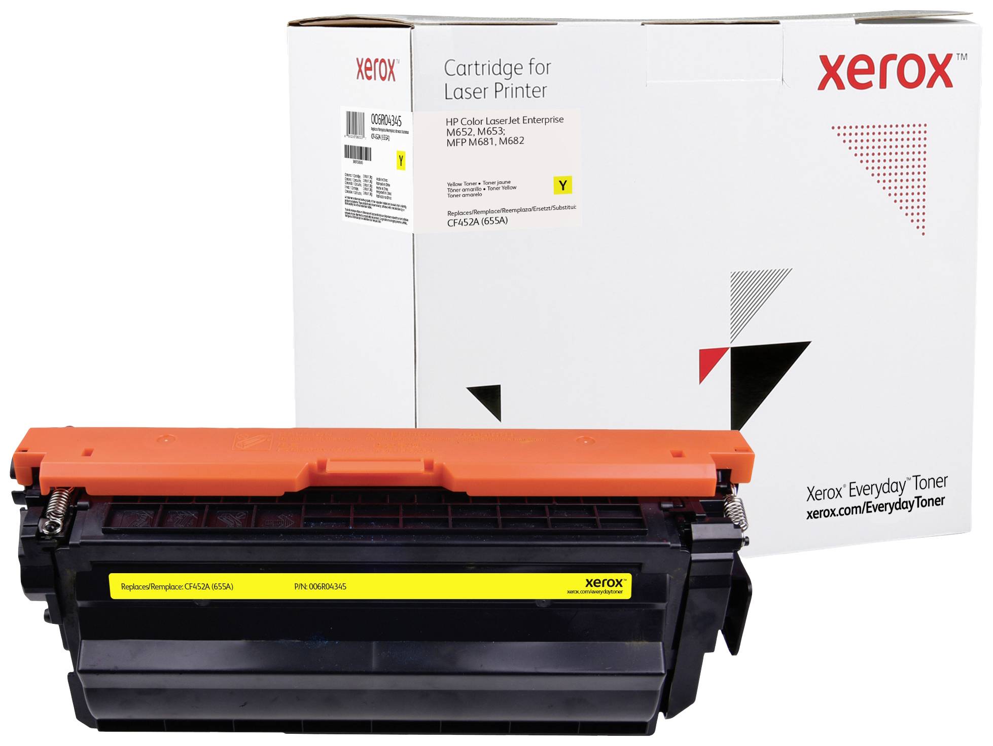 Xerox Toner Everyday HP 655A (CF452A) Yellow - 006R04345