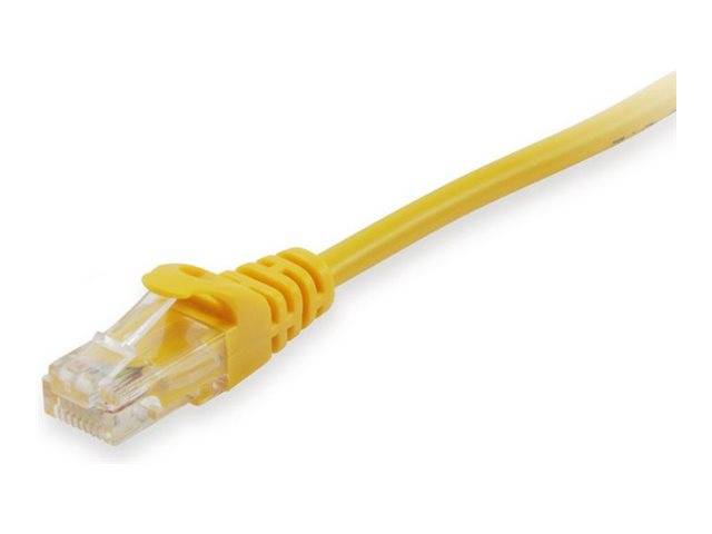 Equip Patchkabel Cat6A U/UTP 2xRJ45 1.50m gelb LSZH Polybeutel - 603163