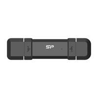 Silicon Power 250GB Portable-Stick-SSD USB 3.2 DS72 Black - SP250GBUC3S72VPK