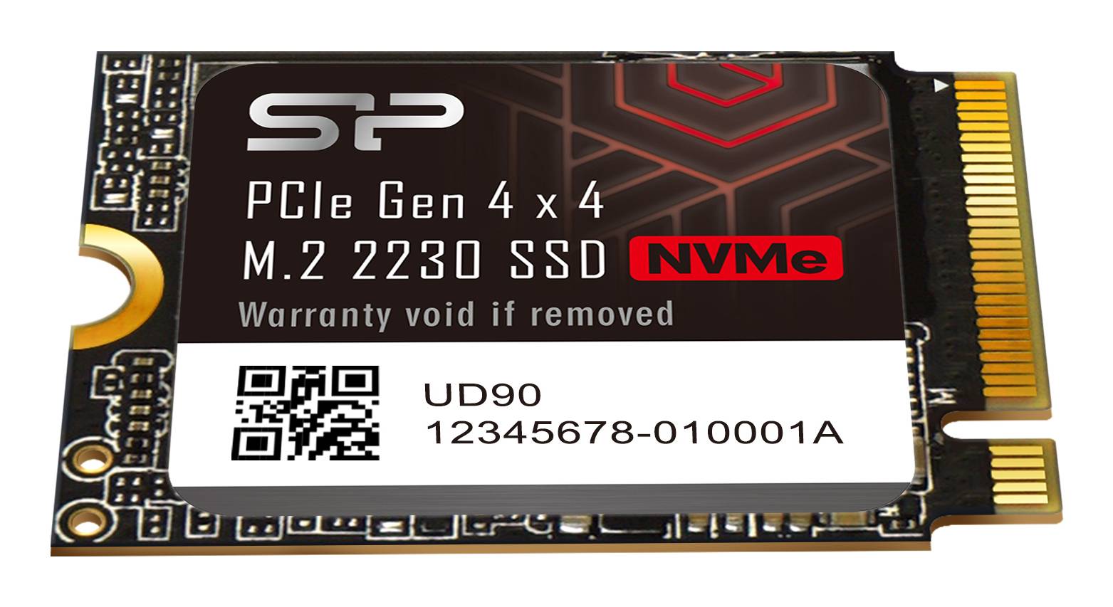 SSD 500GB Silicon Power PCI-E UD90 Gen4x4 NVMe 3D Nand  (BILD1)